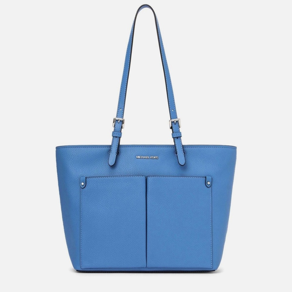 NWT MICHAEL KORS Jet Set Medium Double Pocket Tote Bag